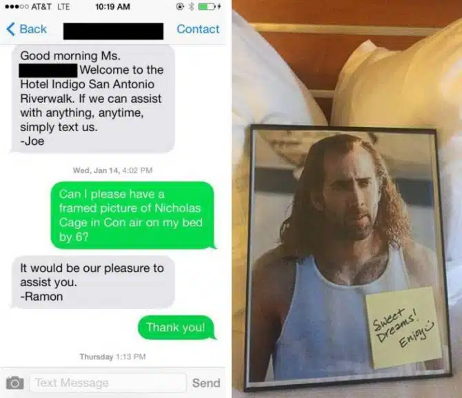 Nicolas Cage Hotel Room 1