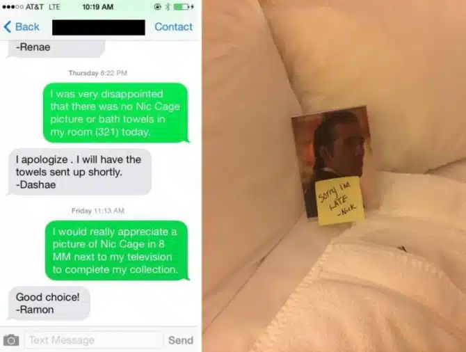 Nicolas Cage Hotel Room 2