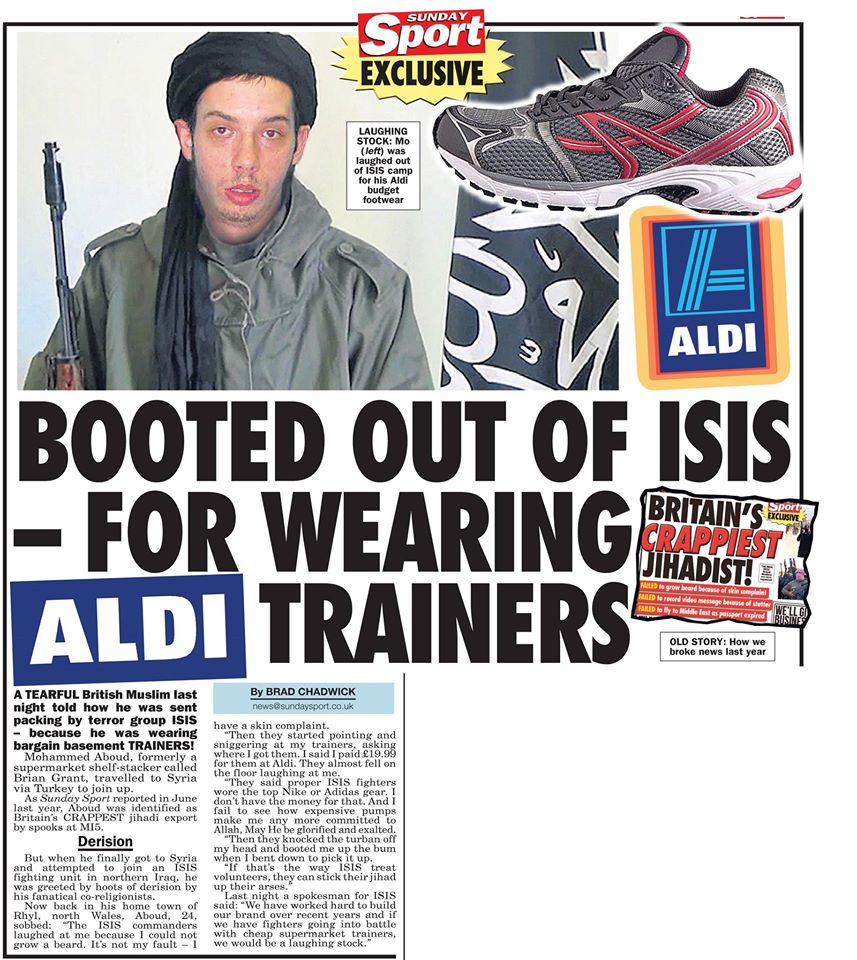 12 Hilarious Sunday Sport Headlines That Are Surely Too Outrageous To