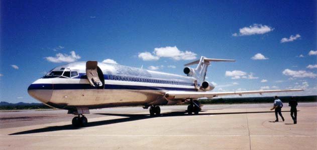 Aircraft Vanished - Stolen Boeing 727-223 Angola Plane