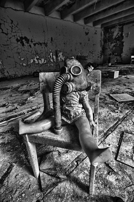 Dolls Of Chernobyl Creepy - Doll In Chair