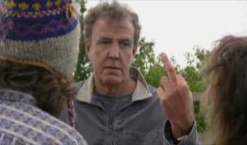 Jeremy Clarkson Middle Finger