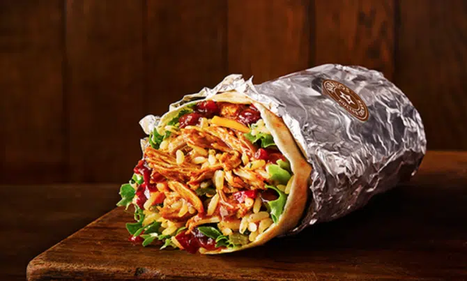 Pulled Chicken Burrito