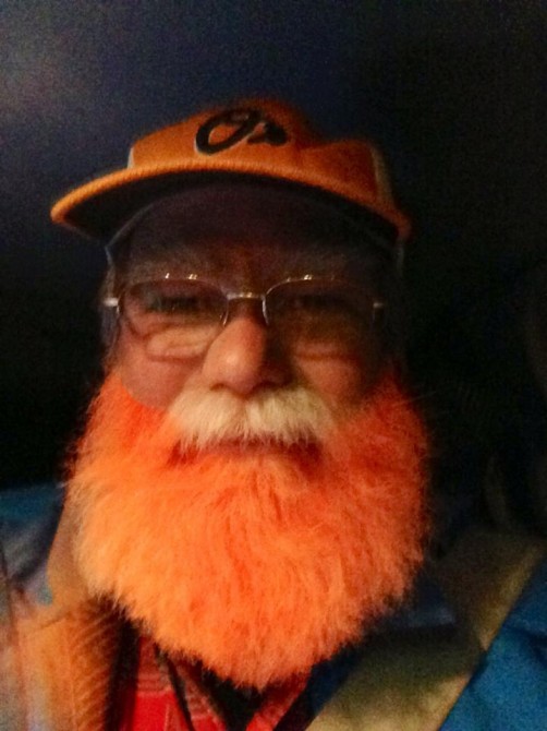 Traffic Jam Jimmy - Beard orange