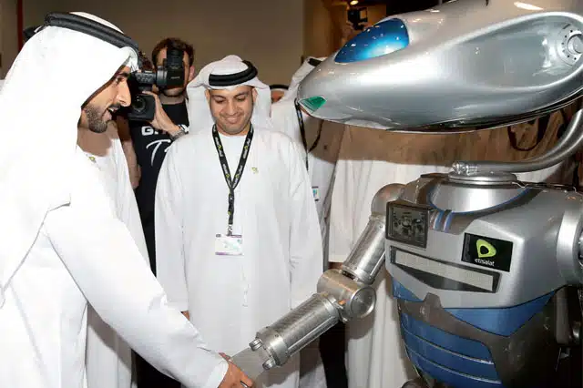 Fully Intelligent Robot Police Dubai 1