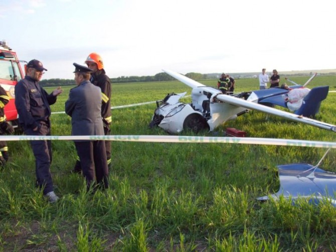 Flying Car Crashed