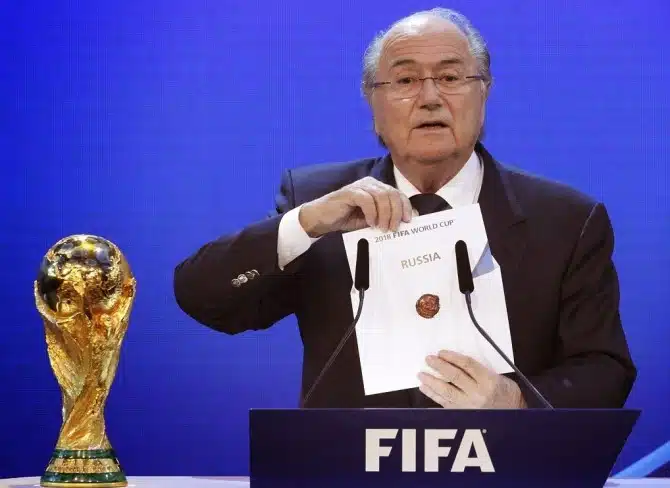 Sepp Blatter Russia