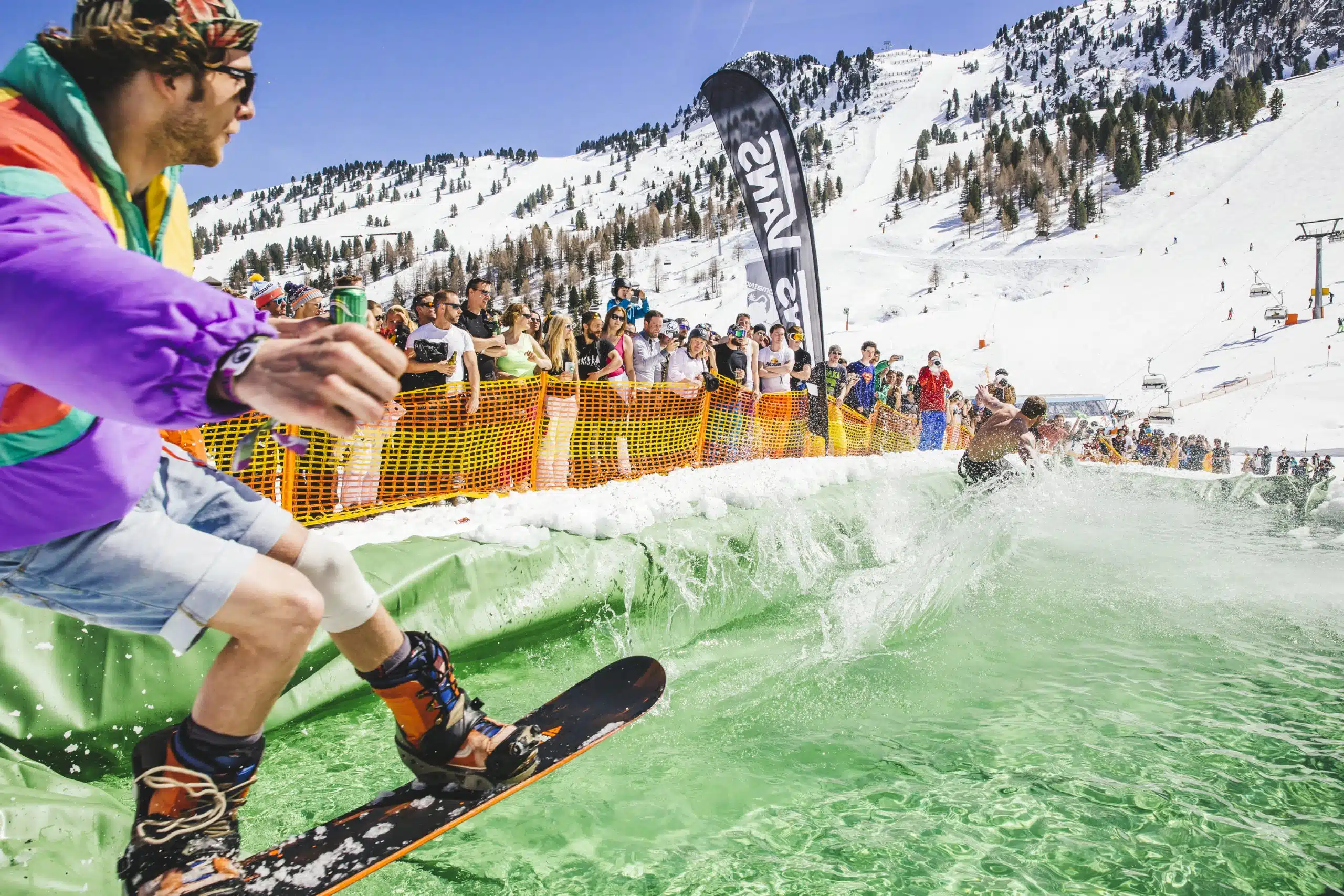 Water Splash // Snowbombing 2015