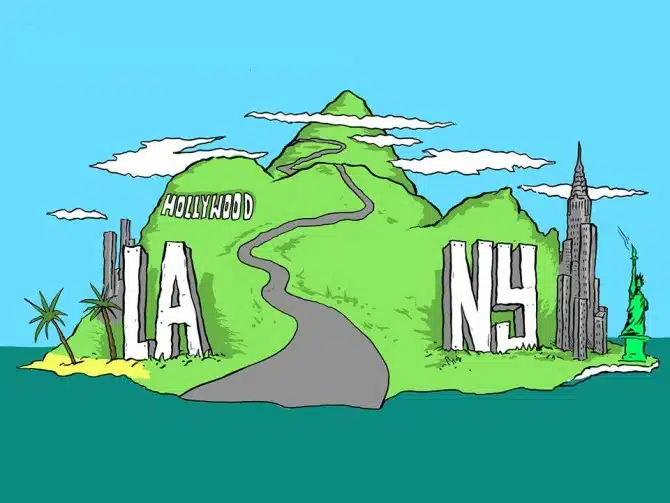 LA NY Longboarding