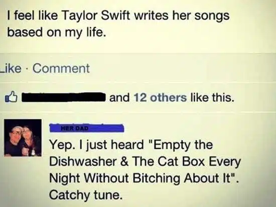 Parents Catching Out Kids On Facebook 1