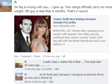 People Thinking The Onion Is Real On Facebook 1