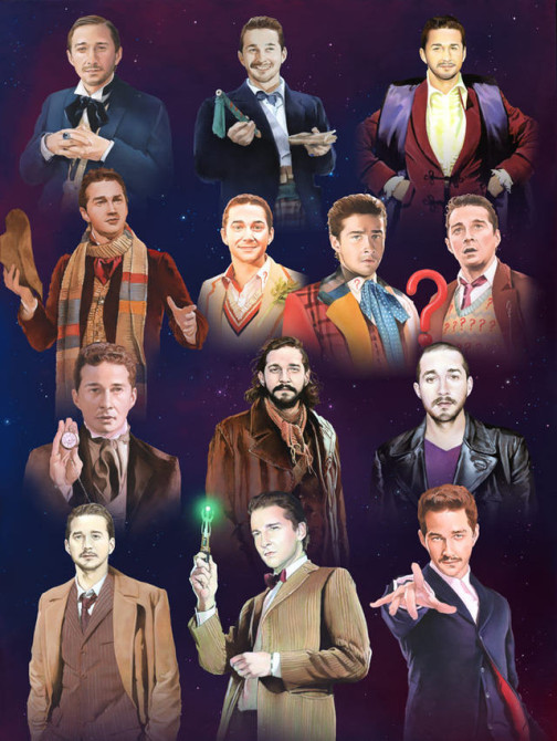 Shia LaBouef Doctor Who Montage