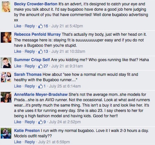 Bugaboo Ad Comments 3
