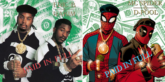Marvel Comics Hip Hop Album Covers 1