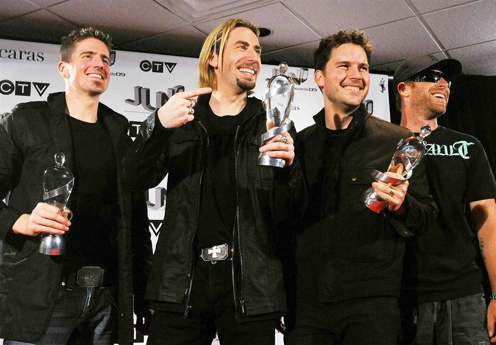 Nickelback Best Band In The World - Awards