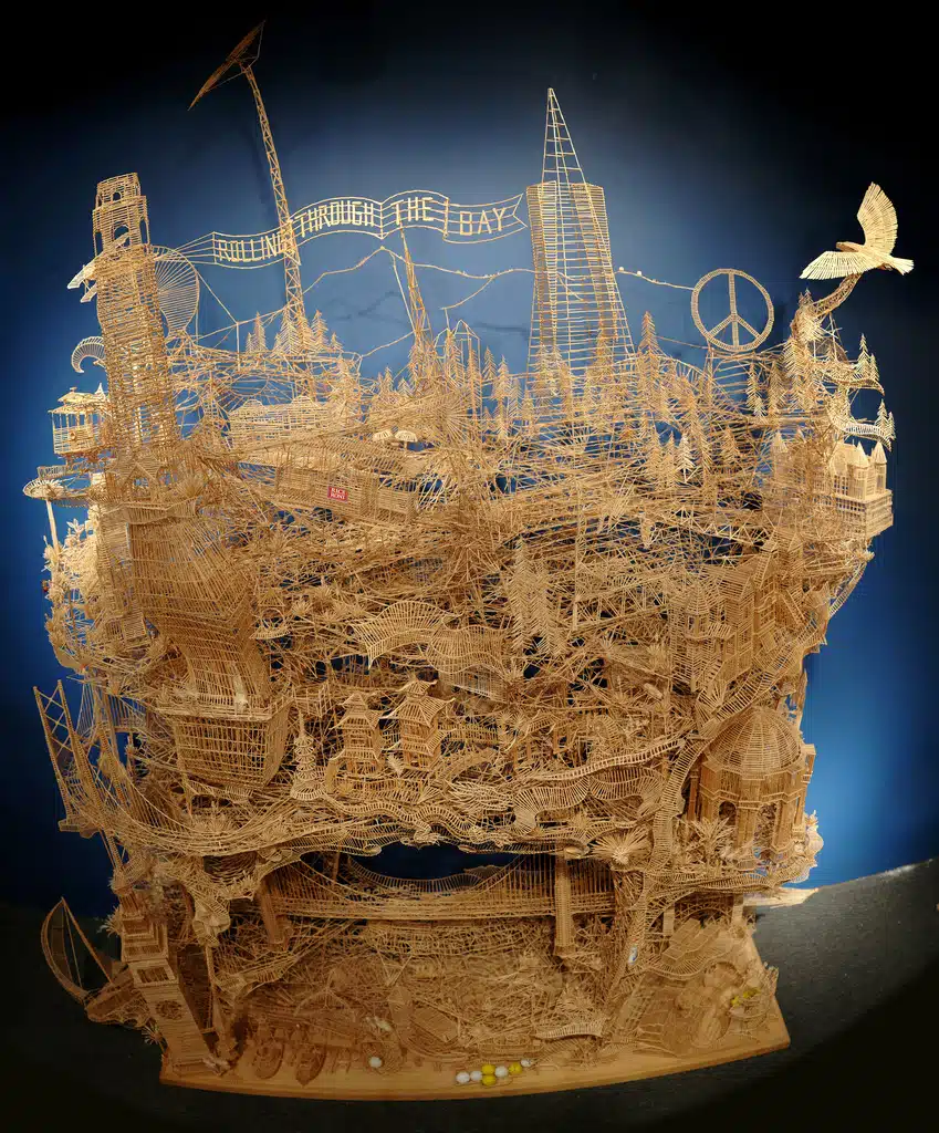 Scott Weavers - Toothpick Sculpture 1