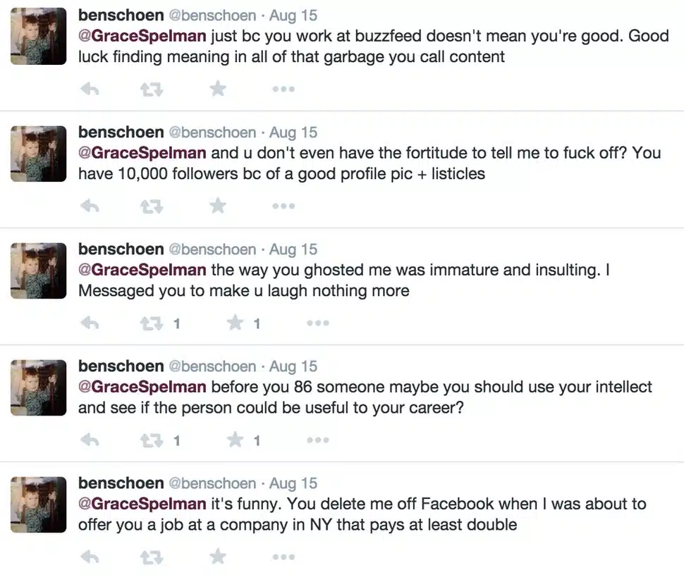 Ben Twitter Fail