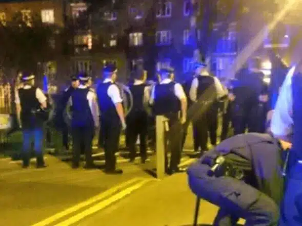 police mob
