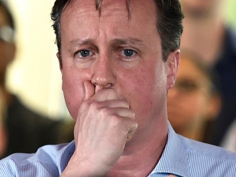David Cameron Worried