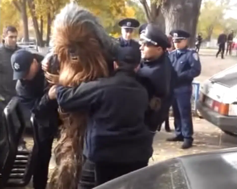 Chewbacca Arrested