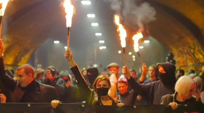 Gentrification Protest East London