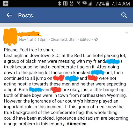 Facebook Statement
