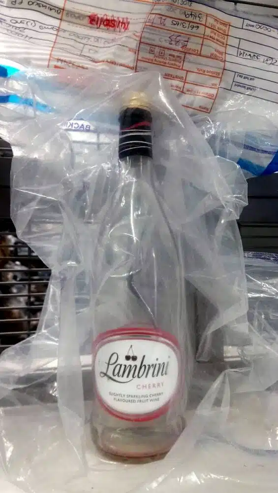 Pic shows.. A wife has admitted trying to murder her husband by poisoning him with anti-freeze concealed in a Christmas tipple of cherry Lambrini... .. Jacqueline Patrick, 54 (30.10.60), pleaded guilty on Thursday, 10 September at Inner London Crown Court to two counts of attempted murder of her husband Douglas - once in October 2013 and once on Christmas Day 2013... .. Their daughter Katherine Patrick, 21 (10.05.94) admitted one count of inciting another to administer a noxious substance. .. SEE STORY CENTRAL NEWS