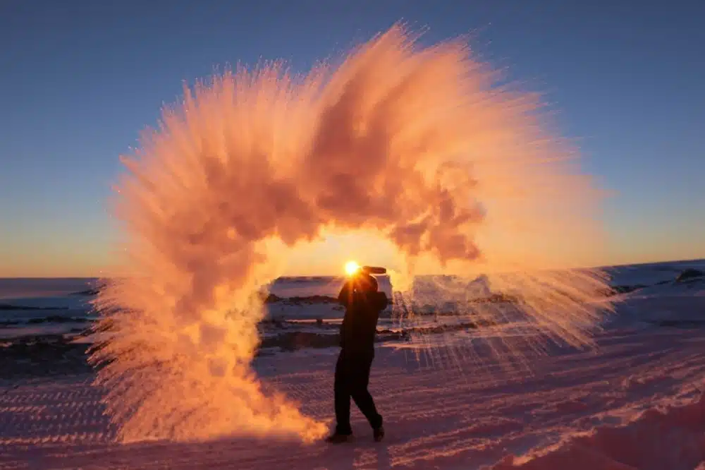 Without Photoshop - Boiling Water Antarctic