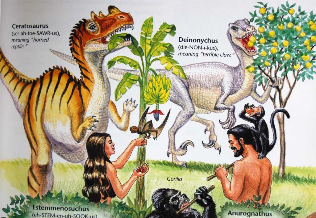 Bible And Dinosaur