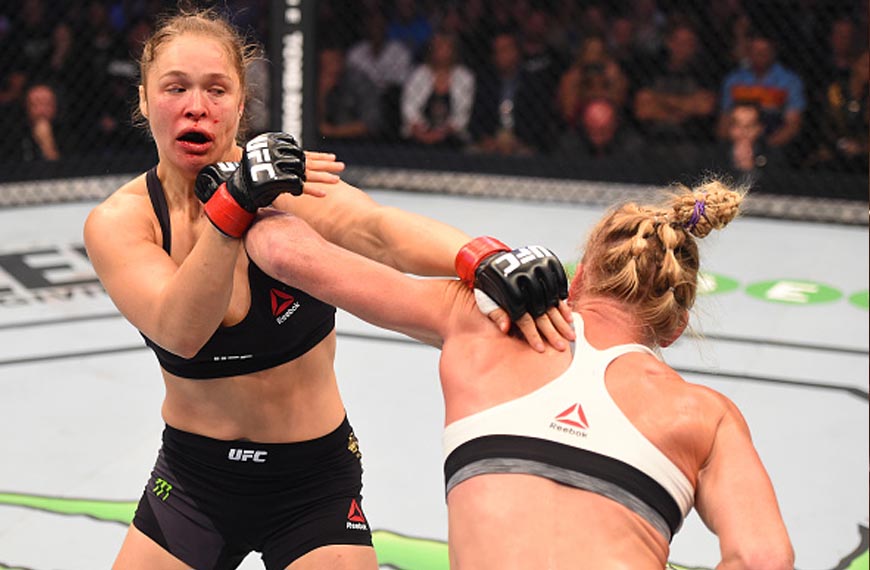 Ronda Rousey Punched Holly Holm