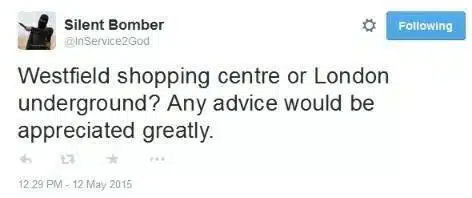 Silent Bomber Tweet
