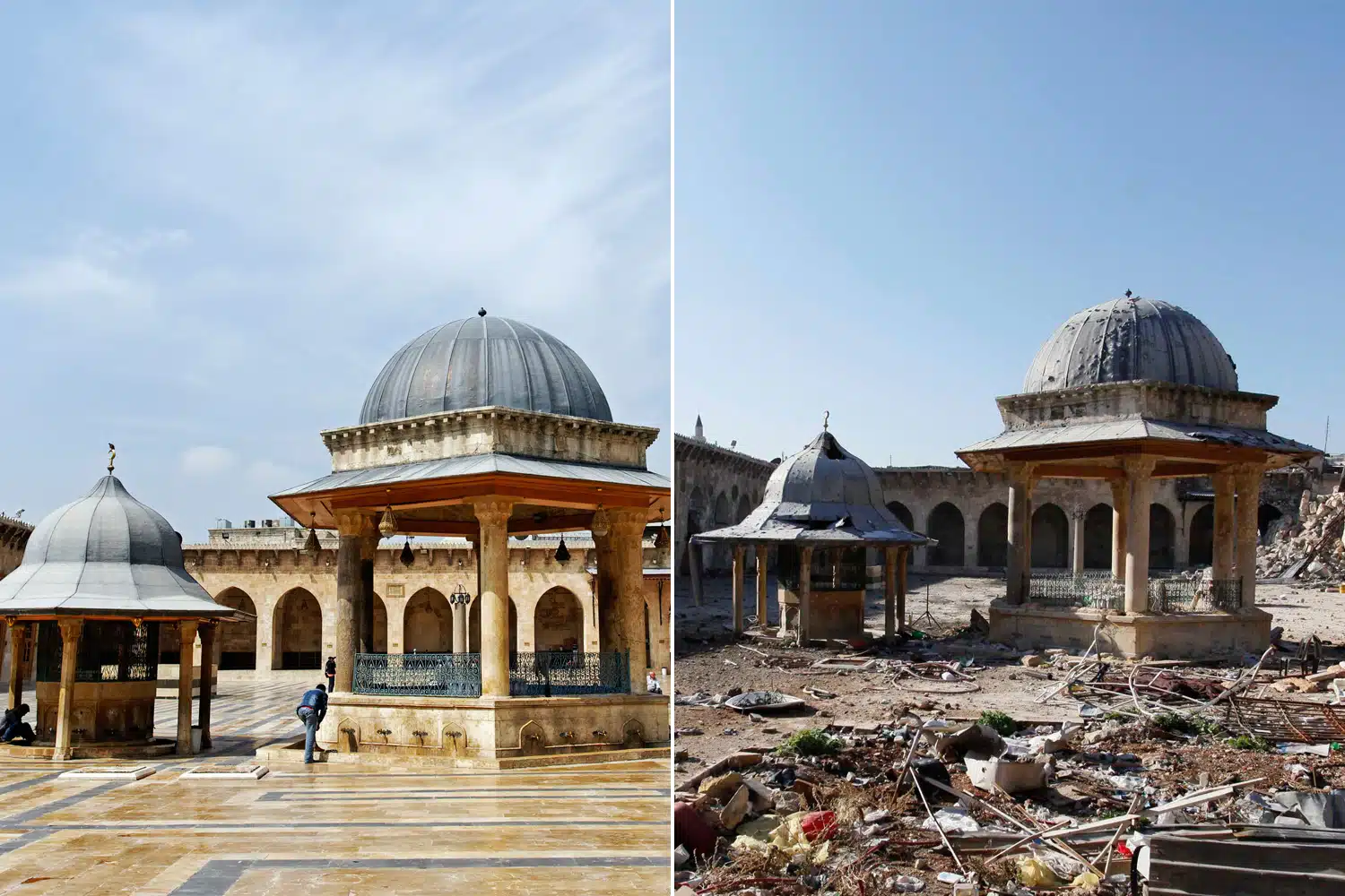 Destroyed Mosque