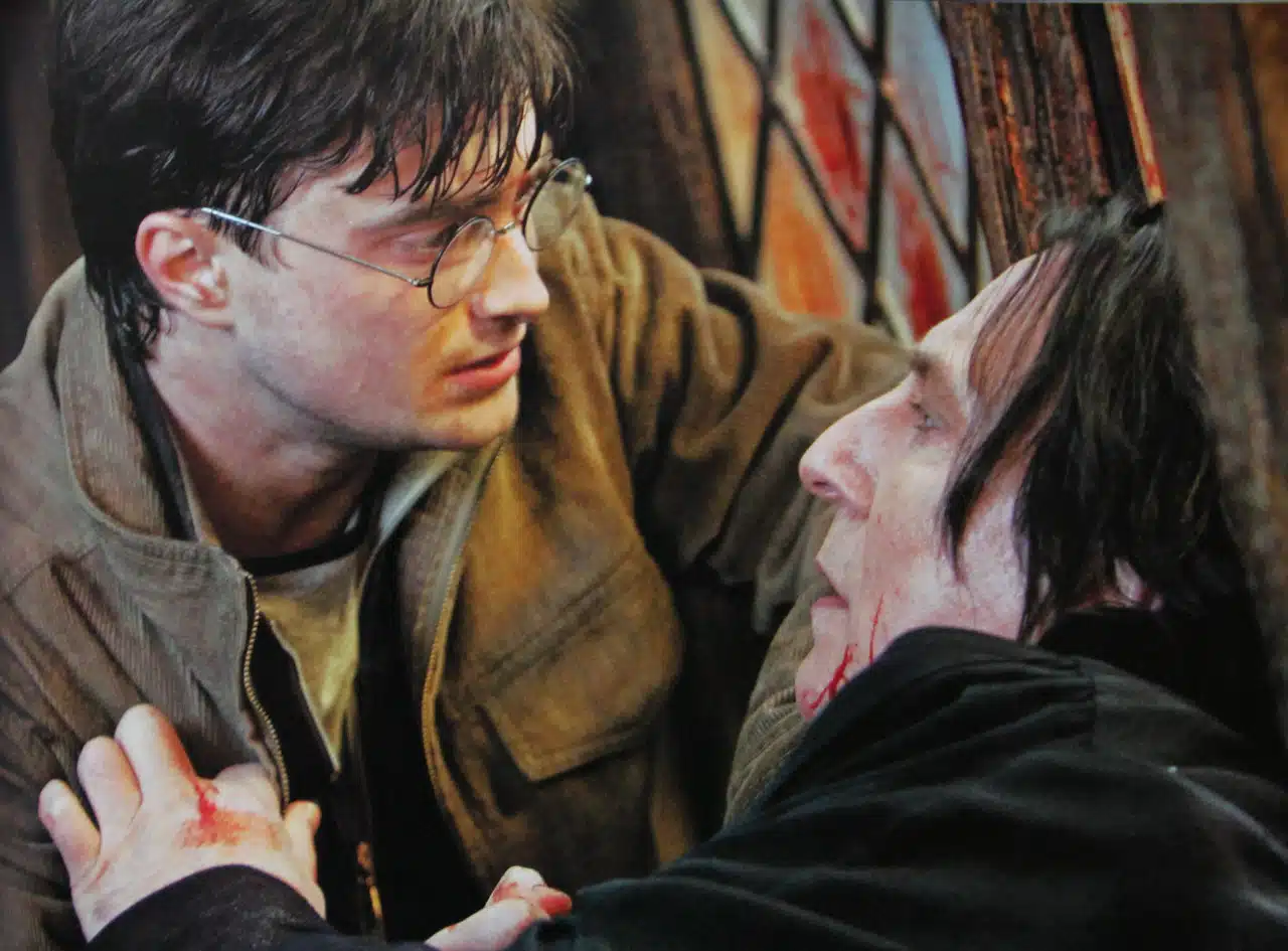 Alan Rickman Daniel Radcliffe