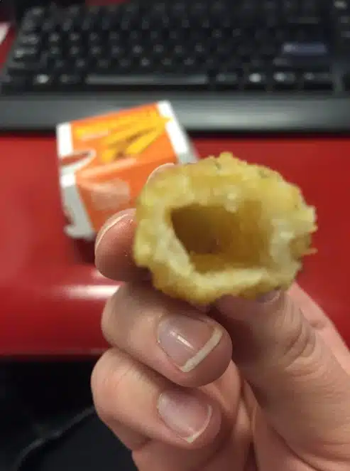 McDonald's Mozzarrella Sticks 1