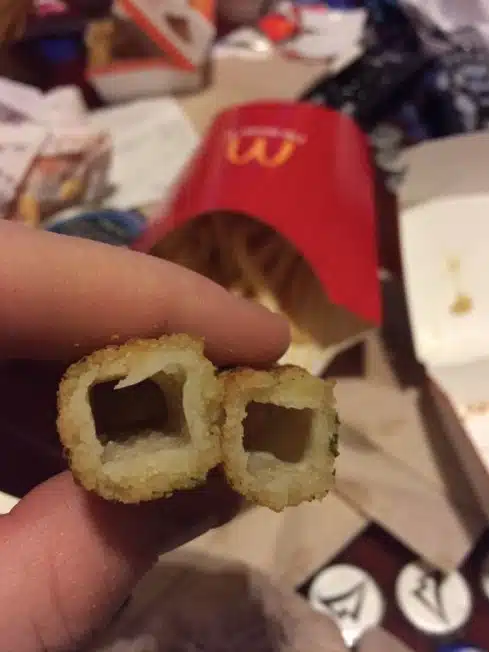 McDonald's Mozzarrella Sticks 2