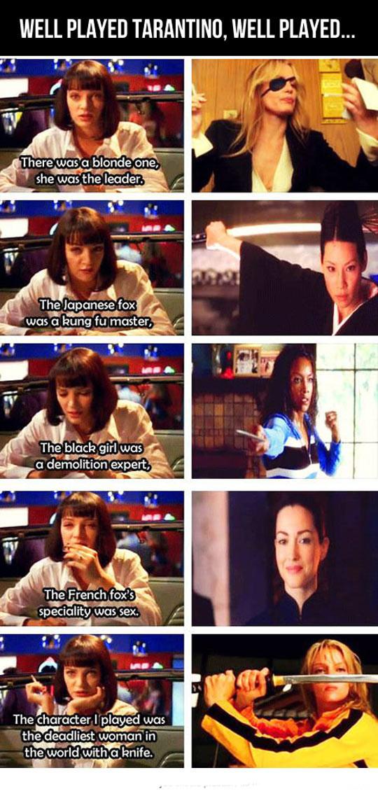 Mia Wallace Pulp Fiction