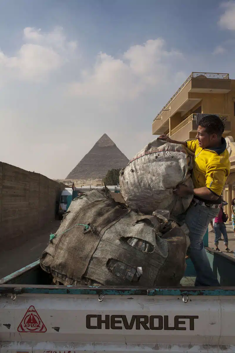 Zabaleen of Moqqatam - Pyramid