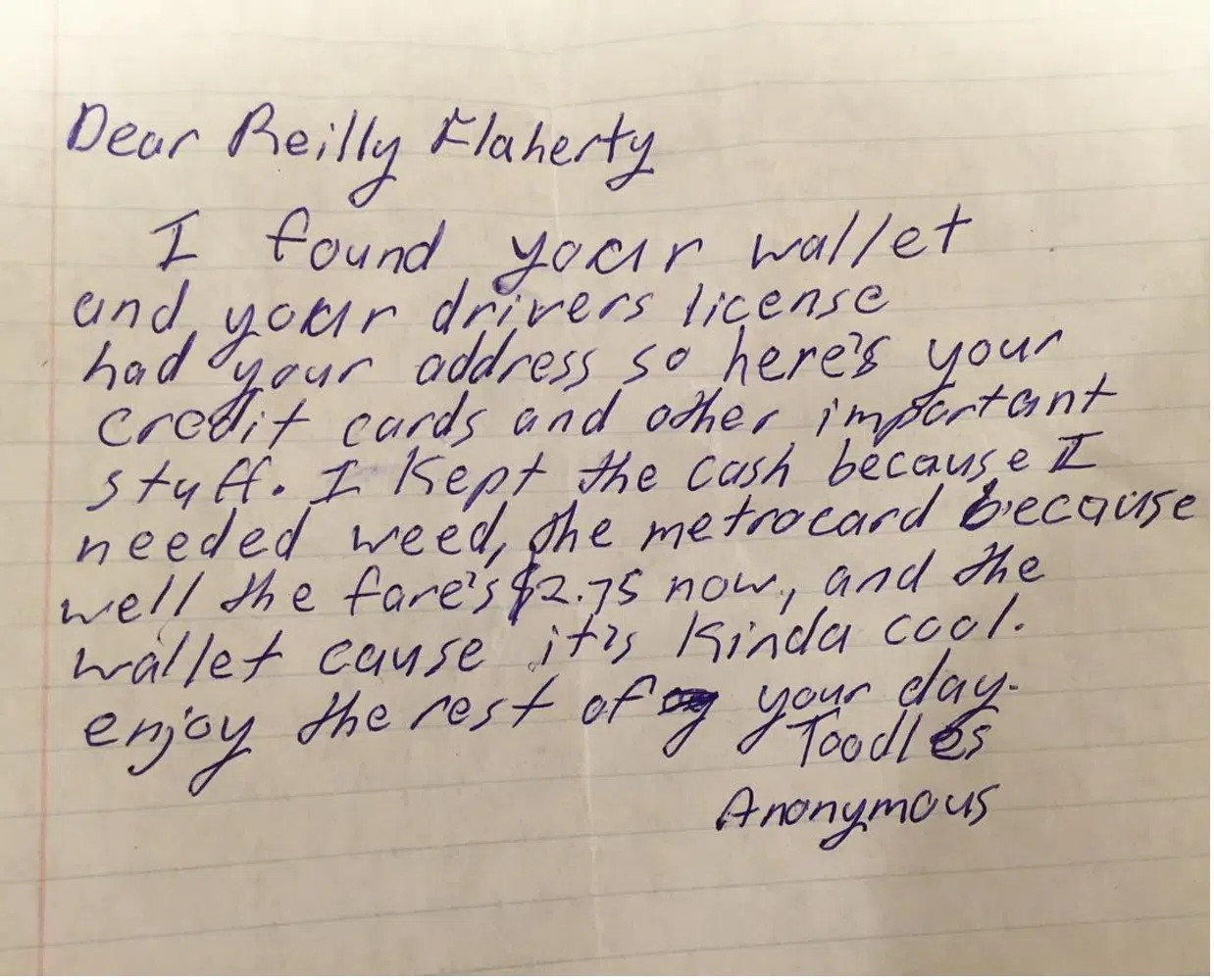 Letter