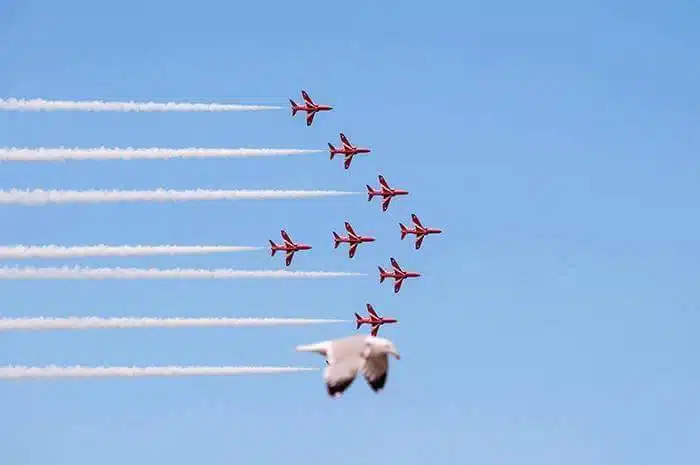 flying