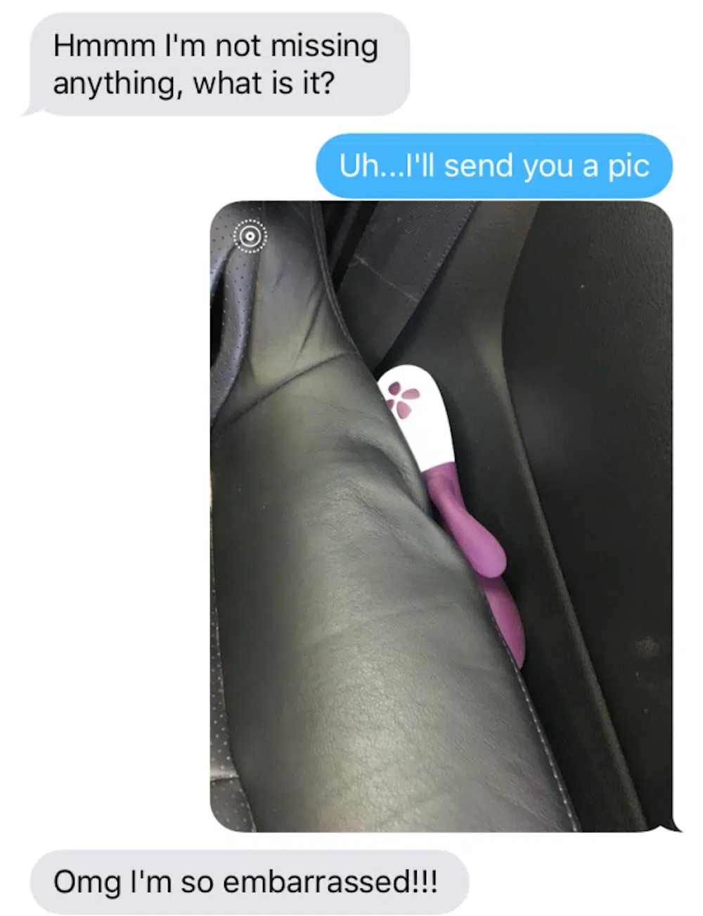 Lyft driver text