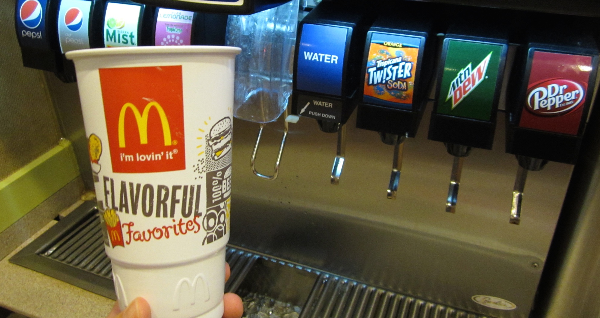 McDonald’s Customer Charged With Robbery After Filling His Water Cup