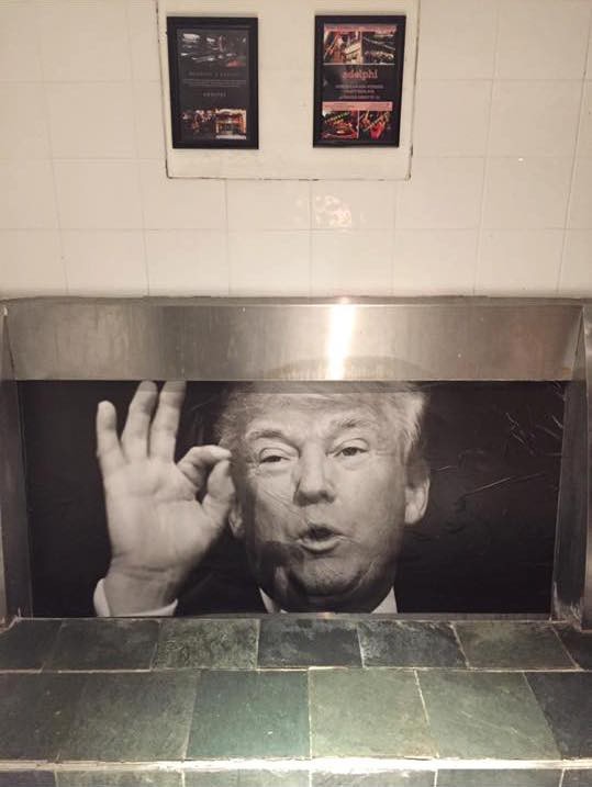 Donald Trump urinal