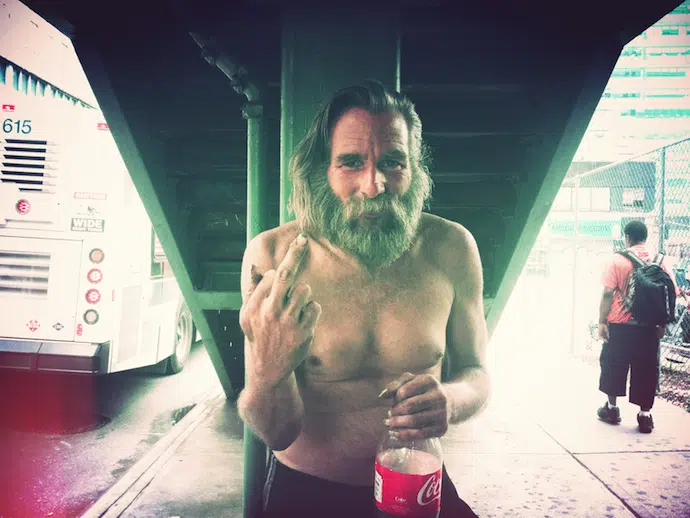 homeless