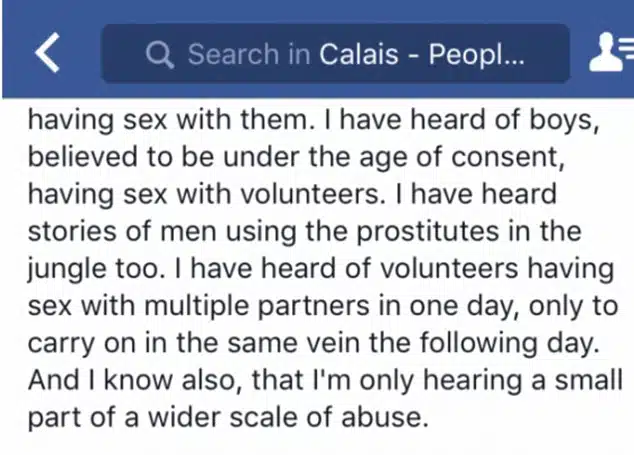 Calais Jungle Claims