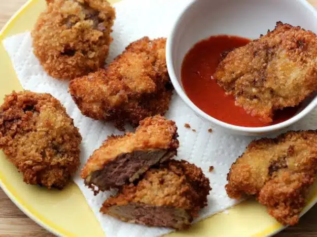 Deep fried liver