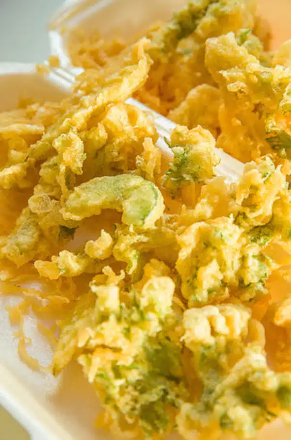 deep fried lettuce
