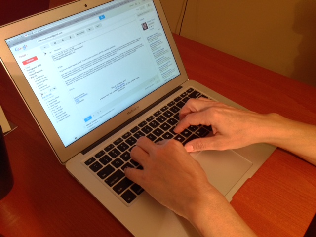 emailing-on-laptop