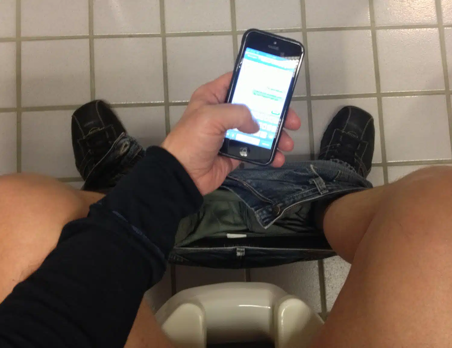 Potty texting