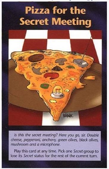 Pizza Trading Card