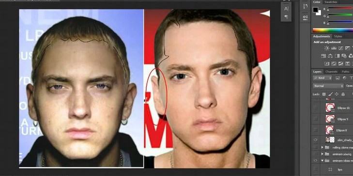 Eminem ear